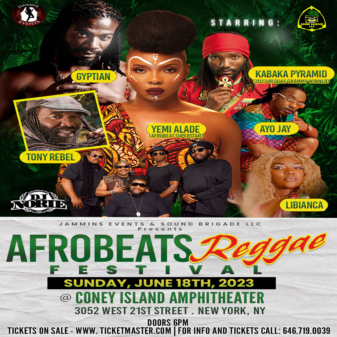 Afrobeats Reggae Festival Tickets 30th September Ford Amphitheater